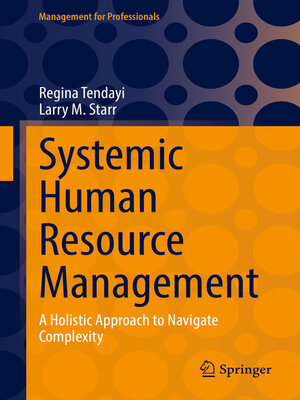 cover image of Systemic Human Resource Management
